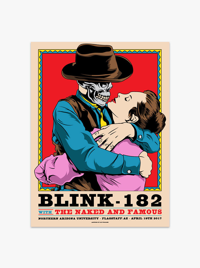 blink-182 04/19/17 Flagstaff Poster (Regular)