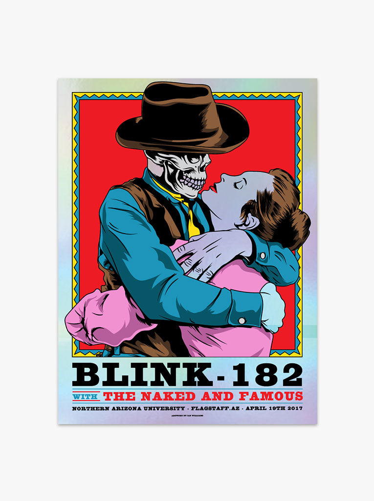 blink-182 04/19/17 Flagstaff Poster (Foil)