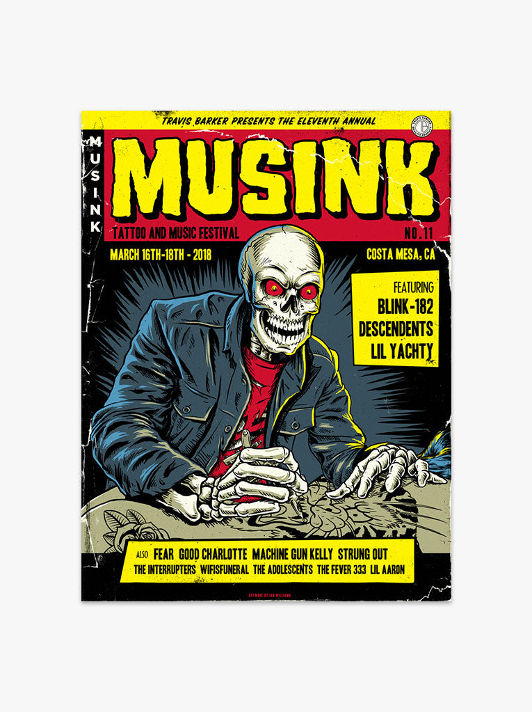 Musink 2018 Event Poster – Conflux Co