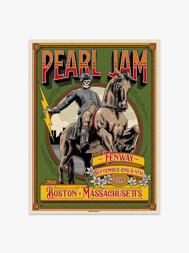 Pearl Jam 2018 Boston (Artist Edition)