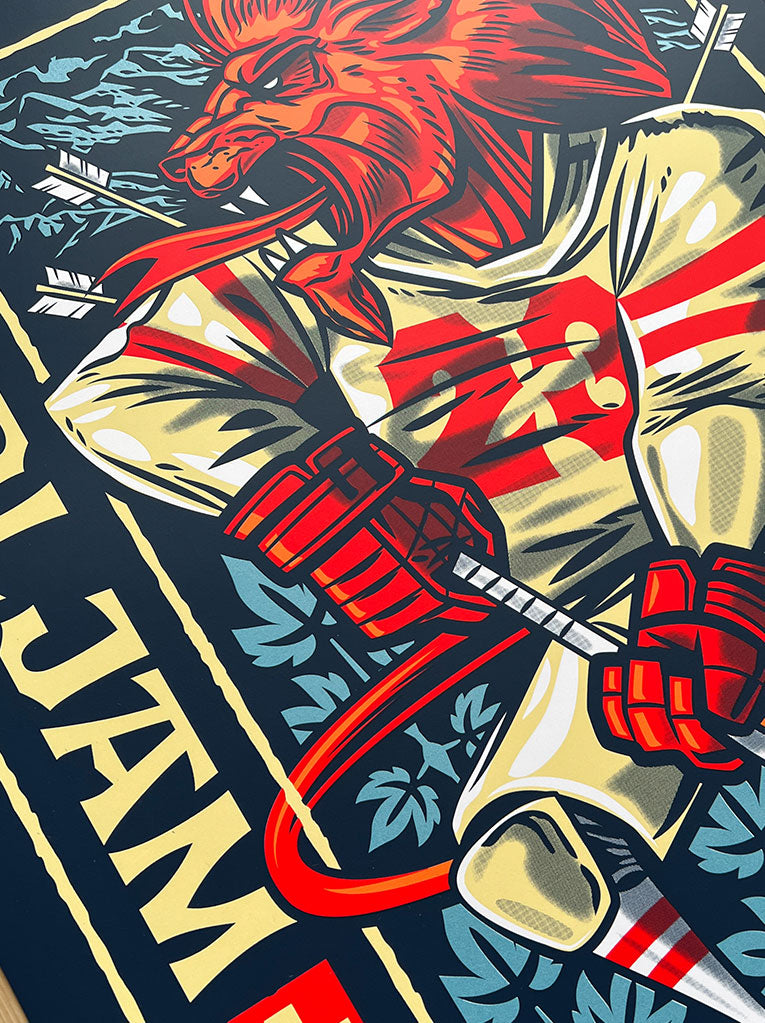 Pearl Jam 06/23/22 Zürich Poster