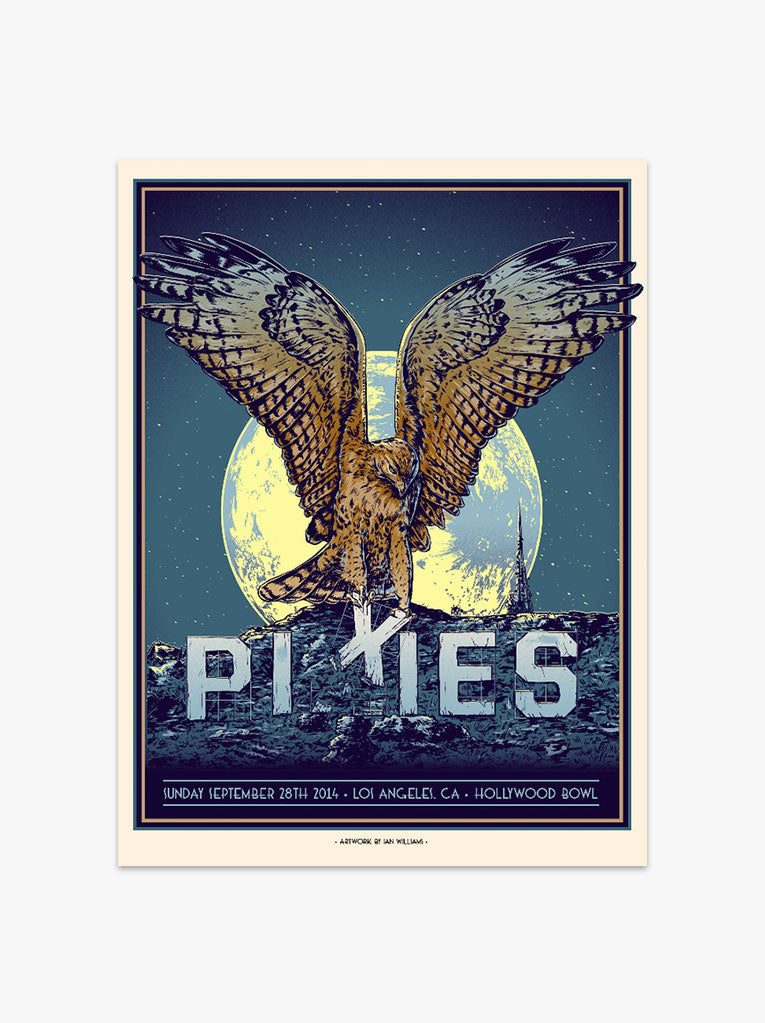 Pixies 09/28/2014 Los Angeles Poster
